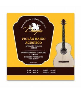 String Set Dragão 037 for Acoustic Bass Nylon Violin Tuning