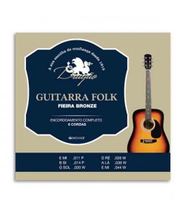 Dragão Folk Guitar String Set 045 6 Strings 1200