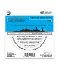 Back photo of pack of string set Daddario EJ38