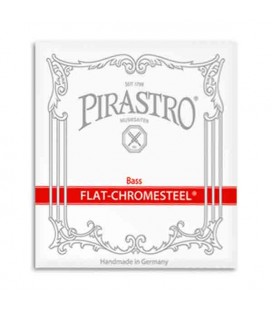 Pirastro 342020 Set of Strings Double Bass Flat-Chromesteel Orchestra