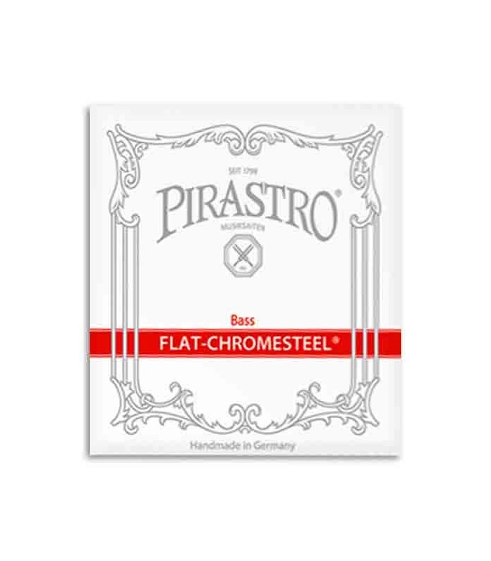 Pirastro 342020 Set of Strings Double Bass Flat-Chromesteel Orchestra