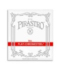 Pirastro 342020 Set of Strings Double Bass Flat-Chromesteel Orchestra