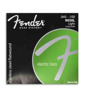 Bass String Set Fender 9050L Flat Wound Long Scale 045 100