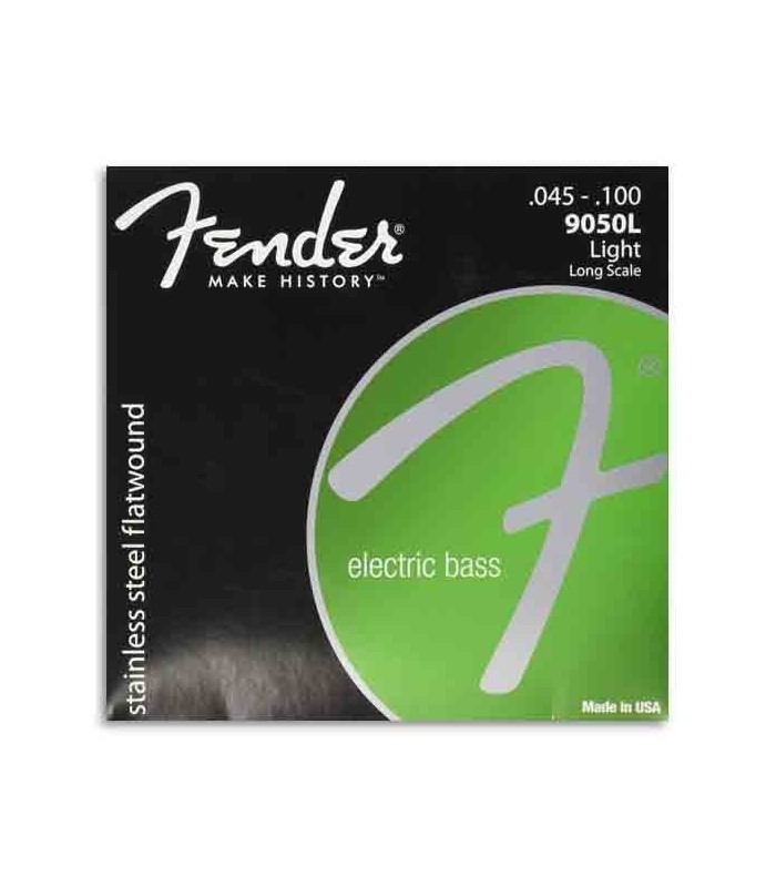 Bass String Set Fender 9050L Flat Wound Long Scale 045 100