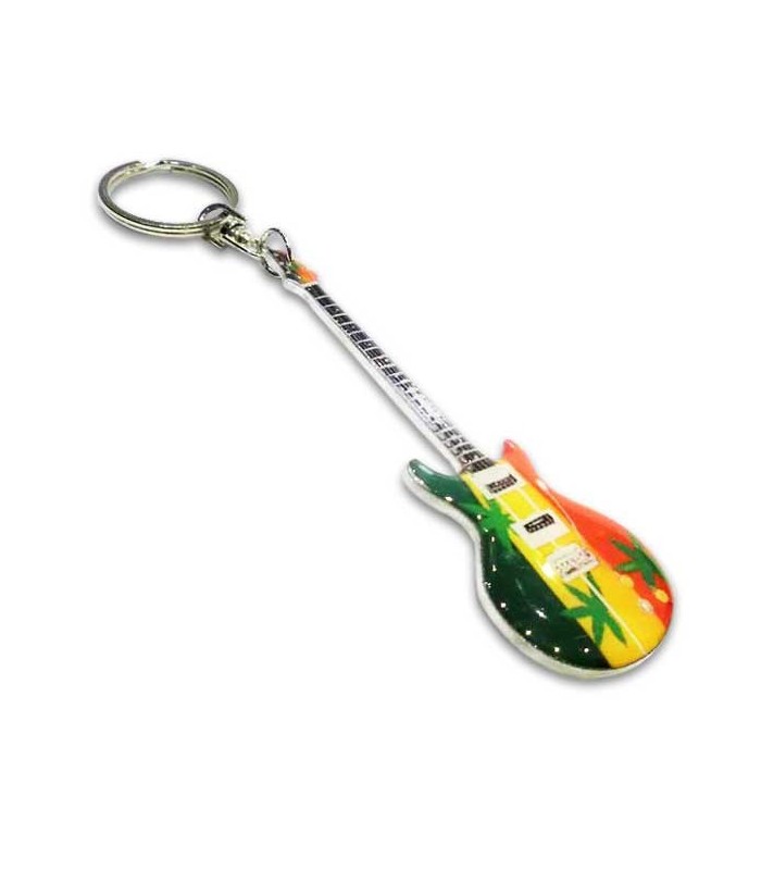 Collection Key Chain Metallic Guitar