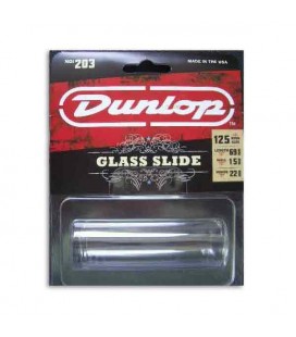 Dunlop Slide 203 for Guitar Transparent Regular Large