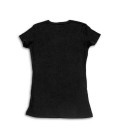 Fender T shirt Black Distressed Lady Size XL