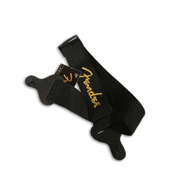 Fender Guitar Strap with Yellow Logo