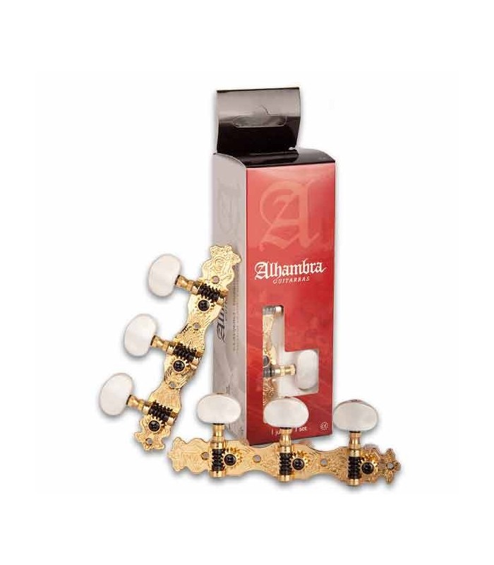 Alhambra Classical Guitar Machine Heads 9487 Golden N2