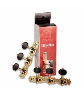 Photo of tuning machines Alhambra 9489 classical guitar 