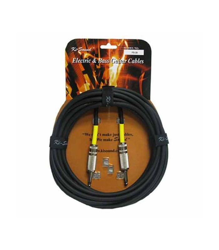 Kisound Cable KSFS20 for Guitar 6m Cut Off