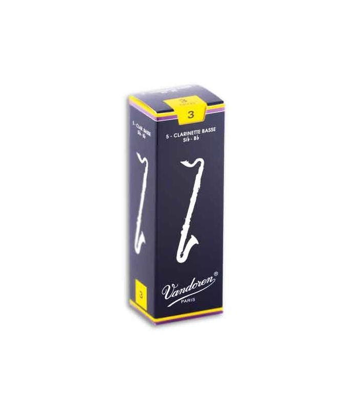 Vandoren Bass Clarinet Reed CR123 3