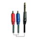 Cable Jack 6.3 Mono RCA GRCA 11 3M