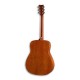 Back photo of guitar Yamaha FG800 natural