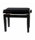 Artcarmo Bench Black Rectangular Adjustable 130010
