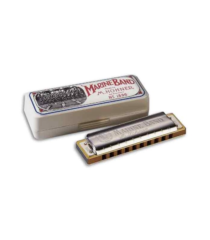 Hohner Harmonica Marine Band in F 1896 20 F