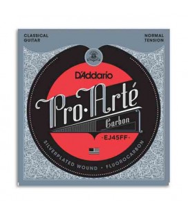 DAddario Classical Guitar String Set EJ45FF Carbon Normal Tension