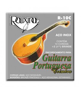 Rouxinol Coimbra Portuguese Guitar String Set R10C Inox Steel