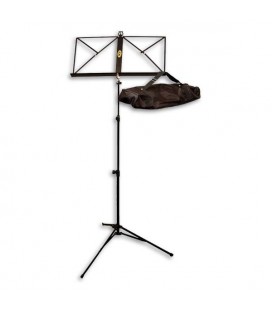 Complete photo of FX F900702 music stand with bag 