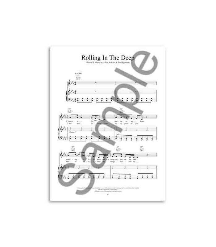 Music Sales Adele 21 AM1003123