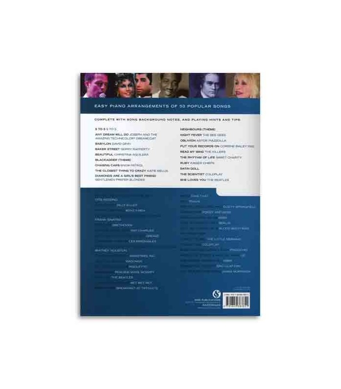 Book Music Sales 50 Fabulous Songs Easy Piano AM999449