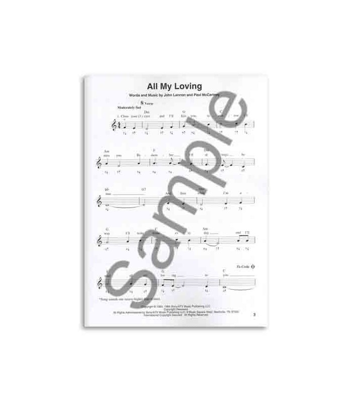 Sample page of book The Great Harmonica Songbook 