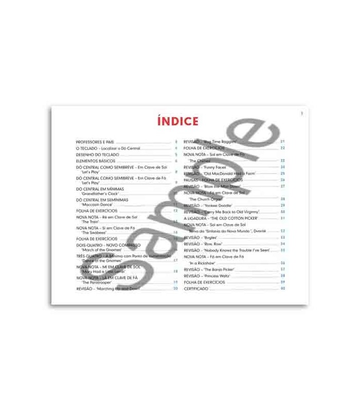 Book Music Sales Thompson Curso Elementar de Piano Parte 1 ML2502