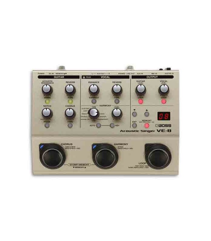 Top photo of Boss VE-8 Acoustic Singer