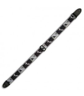 Fender Guitar Strap Black Gray Gray