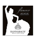 Hannabach Flamenco Guitar String Set E827MT Nylon Medium Tension