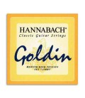 Hannabach Classical Guitar String Set Nylon Medium High Tension Goldin E725MHT