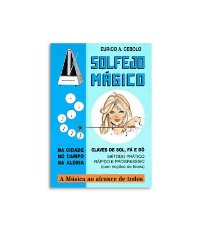 Eurico Cebolo Book Método Solfejo Mágico SOL M with CD