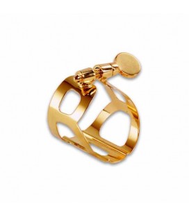 BG Ligature L50 Tradition Soprano Metal Golden with Top
