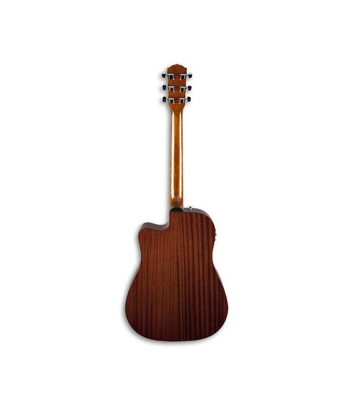 Back of guitar Fender CD-140SCE Natural 