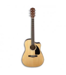 Front photho of Fender Electroacoustic Guitar Dreadnought CD 60SCE Natural