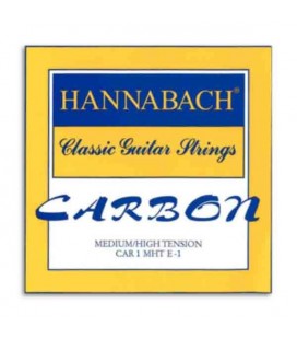 Hannabach Classical Guitar Individual String ECAR 1 MHT 1a Mi E 1 Carbon