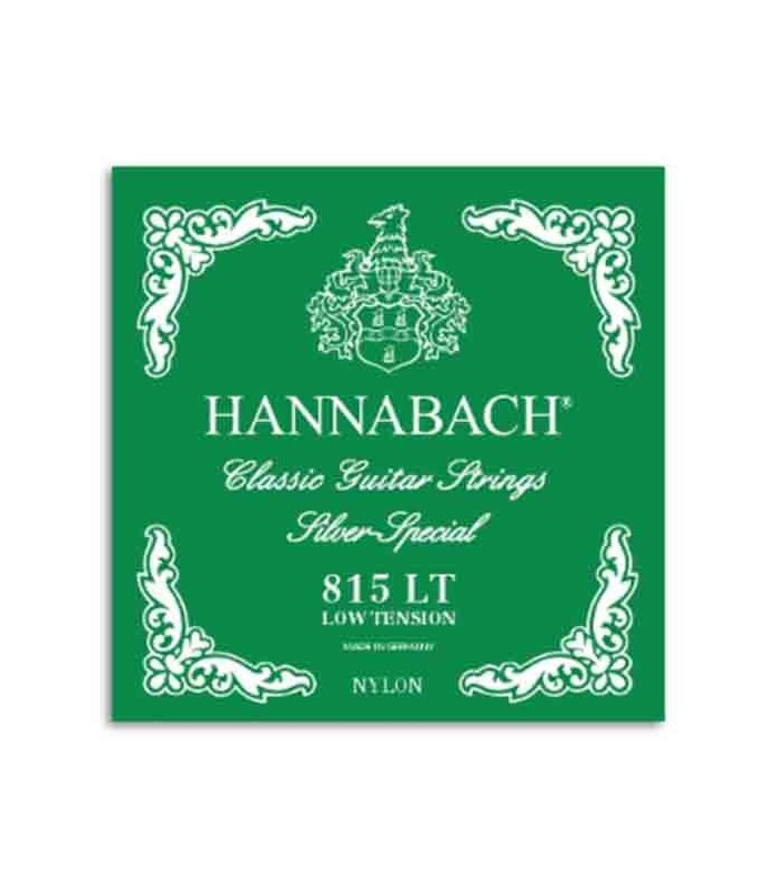 Henfald ulv evne Hannabach Classical Guitar String Set E815LT Nylon Low Tension - Salão  Musical de Lisboa