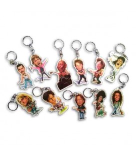 Collection Caricature Key Chain