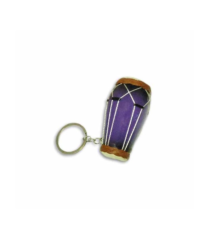 Keyring purple conga