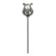 Obrac Straight Music Stand 1202N Nickel Plated