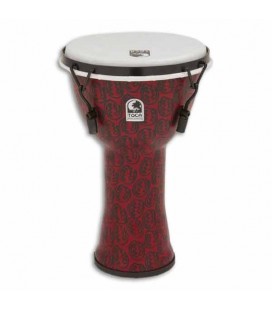 Toca Percussion Djembe TF2DM 9RM Freestyle II Mechanically Tuned Red Mask