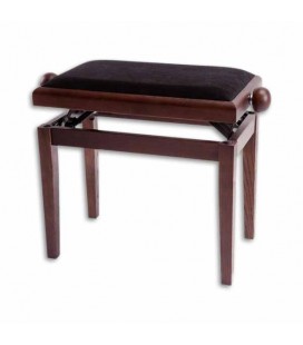 Artcarmo Adjustable Bench Walnut Rectangular