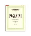 Paganini 24 Caprichos for Violin OP1 Peters