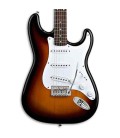 Body of guitar Squier Bullet Strat Brown Sunburst