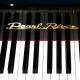 Grand Piano Pearl River GP170 PE keyboard and logo