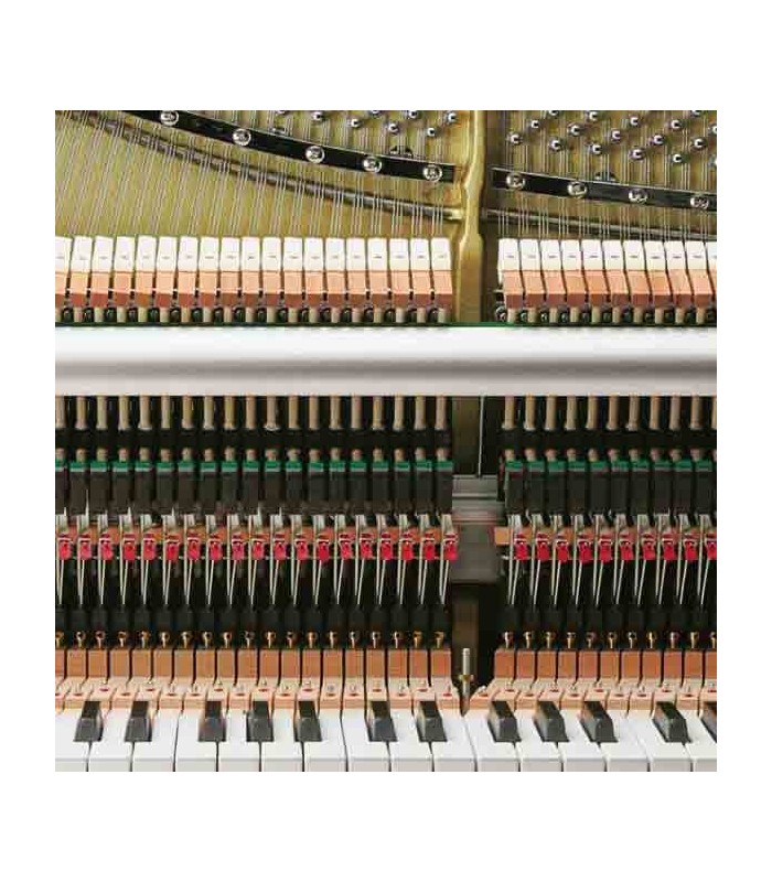 Kawai Upright Piano K 500 130cm Polished Black 3 Pedals