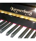 Keyboard and logo of piano Kayserburg KAM2 