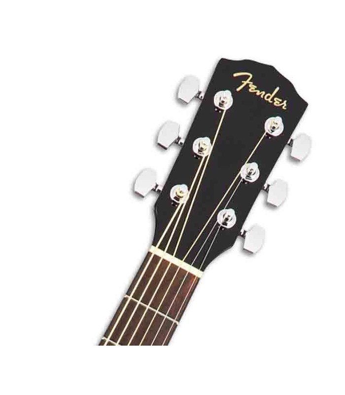Head of Fender guitar CD 60SCE Black