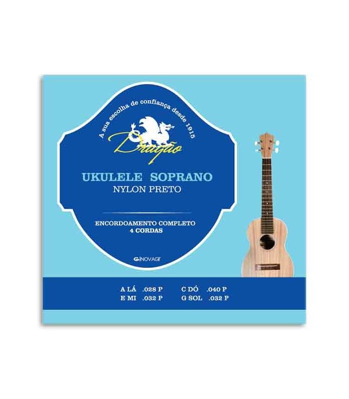 Dragão Soprano Ukulele String Set UK066