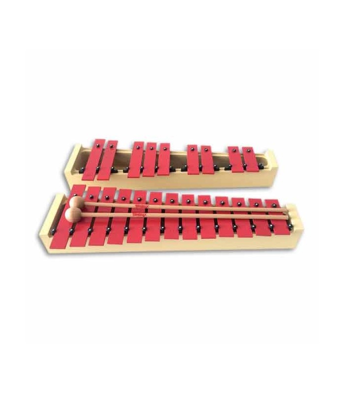 Honsuy Soprano Chromatic Glockenspiel 49520  C to A with Mallets